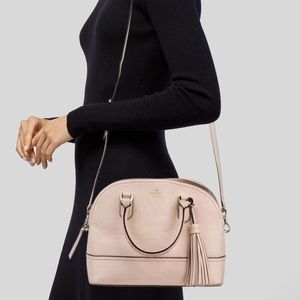 Kate Spade Carli Tassel Pink Satchel
